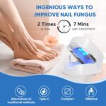 laser para uñas dañadas