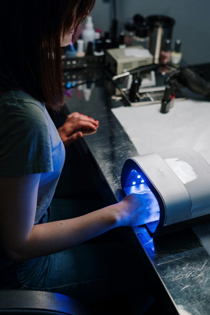 lampara led uñas