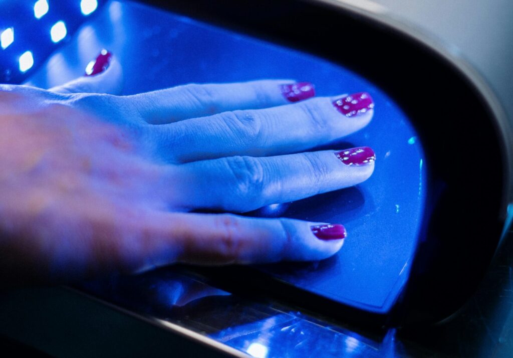 lampara led uñas